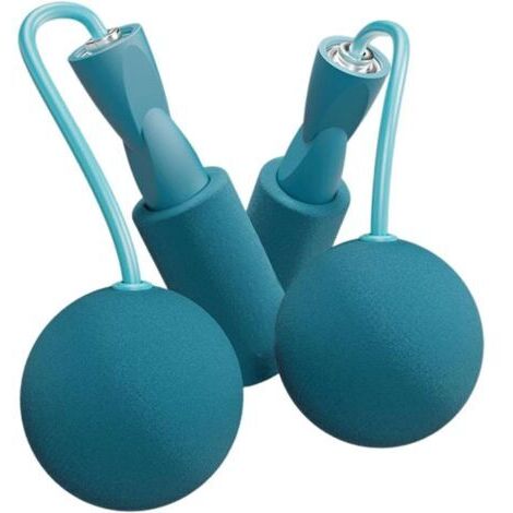 Corde à sauter sans fil lestée pour le fitness Appareil d'entraînement aérobique portable pour la maison, corde à sauter, accessoire de fitness pour femmes, hommes et adultes, brûle-graisses, 6 cm