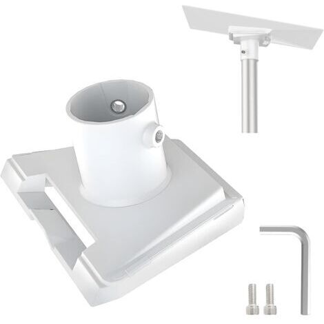 Adaptateur de tuyau Starlink Gen 3, support Starlink, connecteur de tuyau de montage sur toit Starlink durable, compatible avec le kit de montage plat standard Starlink Gen3 V3