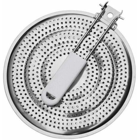 Diffuseur de Chaleur en Acier Inoxydable 21 cm pour Plaque de Cuisson au gaz Uniquement (1/5)