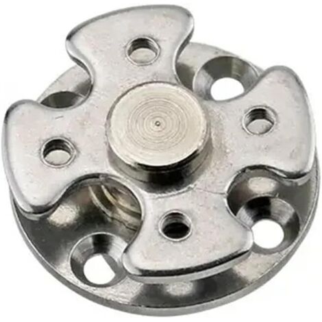 Charnière circulaire à amortissement librement réglable à 360 degrés avec charnière de couple circulaire et trou de fil de 6 mm pour un fonctionnement à faible couple. (1/4)