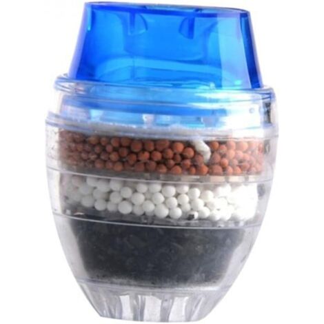 Filtre de robinet, purificateur d'eau du robinet, filtre à 5 couches au charbon actif anti-éclaboussures pour la cuisine, pomme de douche (1/5)