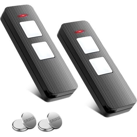 Lot de 2 Télécommande Pour Porte de Garage 868 MHz - 2 Canaux - Compatible avec Sommer S10019-00001, 4018V000, 4019V000 - Rolling Code
