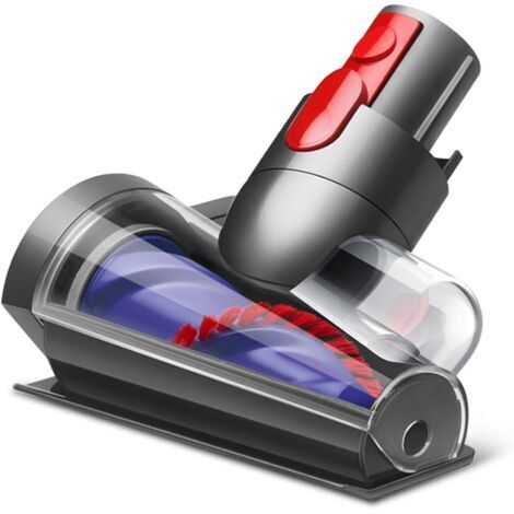 Mini Brosse Turbine sans Cheveux Compatible avec Dyson V7 V8 V10 V11 V15 SV10 SV11 SV12 SV14 Aspirateurs, Idéal pour Nettoyer Les Canapés Paniers de Vos Animaux Matelas Escaliers
