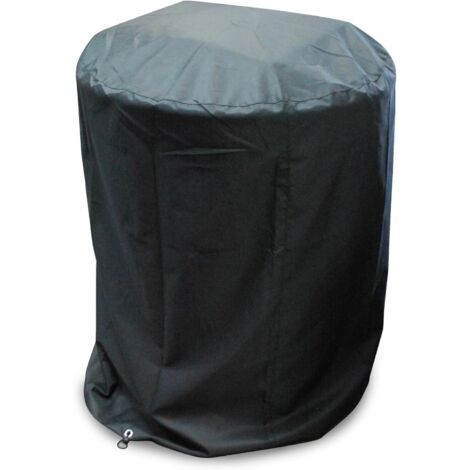 Housse de Barbecue Ronde en Polyester Grande Taille Ø90×120 cm – imperméable, Anti-UV et Anti-poussière, protège Votre Grill (1/5)