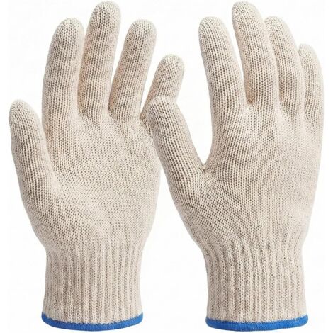 Gants Four Anti Chaleur – 1 Paire de Gants de Cuisine en Coton Tricoté Épais, Résistants à la Chaleur, Gant Barbecue & Cuisine, pour Four, Friteuse à Air, Grill, Plats Chauds (1/5)