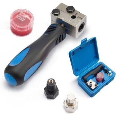 Appareil Tuyau Frein Cuivre de Frein pour Sertissages DIN, 4,75 mm, Kit Universel d'appareils à sertir Les Conduites de Frein, pour Climatisations, Conduites de Véhicules, Tubes Carrés