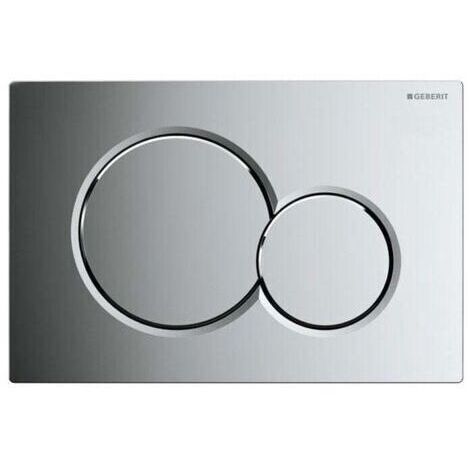 Geberit Sigma01 - Plaque de déclenchement SIGMA01, chrome poli (115.770.21.5)