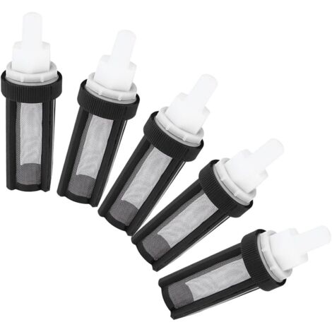 Filtre pour Pompe Submersible Lot de 5 Crépines en Acier Inoxydable Tamis 9 MM Adaptées à Micro-Pompe et Filtration Bassin