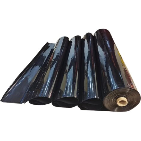 Grande Bache Bassin Exterieur, Noir HDPE Flexible Bache Epdm, Imperméable, Résistante Aux UV, Adaptée Aux Bassins, Bassins à Poissons, Bassins à Koïs et Bassins à Lotus(Size:55m(16.416.4ft)) (1/5)