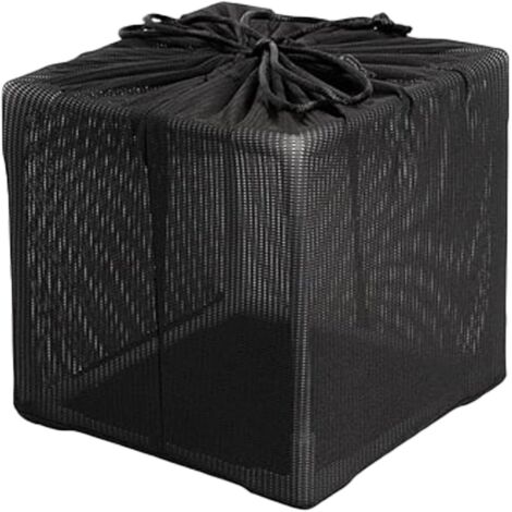 Sac de Filtre de Pompe Sac en Filet pour Pompe à Bassin Couverture en Maille Fine Anti-Obturation pour Fontaines Aquarium Jardin Cour pour Poissons