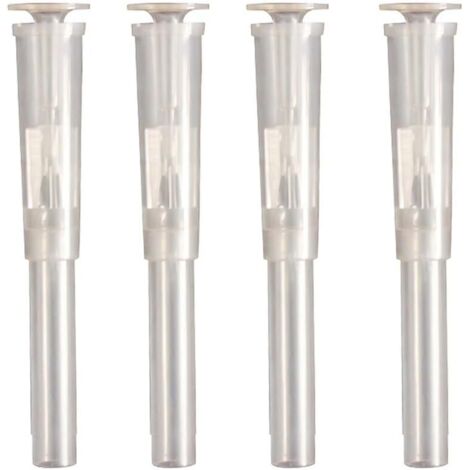 Lot de 4 mini buses de fontaine pour aquarium et jardin - Transparentes