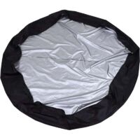 Promotion, Bâches et accessoires Couvercle du Spa Piscine Ronde Housse de Protection en Plein Air Spa Couvre Gonflable Piscine Couverture Protecteur (19090cm,noir),