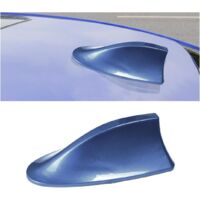 Décoration D'antenne de Toit D'aileron, Requins Voiture Couverture D'antenne D'aileron de Requin Antennes de Toit Automobile, pour La Plupart des Voitures, Améliorer Le Signal (Bleu)