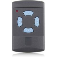 Télécommande de porte de garage pour Horman HSM4 868 MHz HSM2 HSM4 HS1 HS2 HS4 HSE2 HSZ1 HSZ2 HSP4 HSD2 Tubauto HS4 868 fréquence 4 boutons bleu télécommande de remplacement de porte de garage
