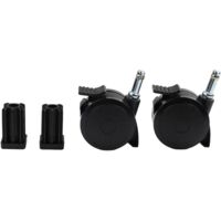Weber Lot de 2 roulettes pivotantes avec frein pour barbecue Spirit E310 E320 S330