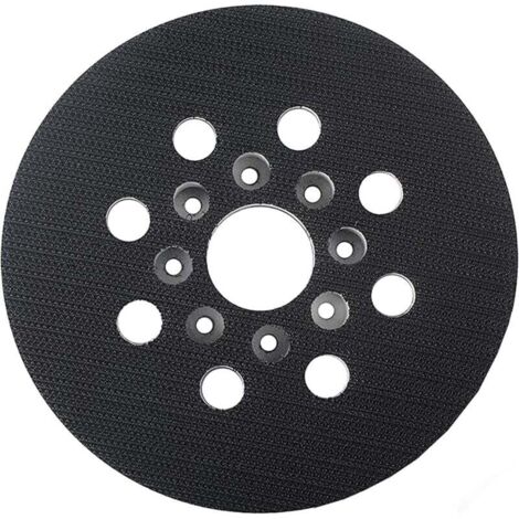 125 mm Plateau de ponçage Compatible avec Bosch GEX 1251 AE, PEX 220 A, PEX 220 AE, Skil 7402/7490