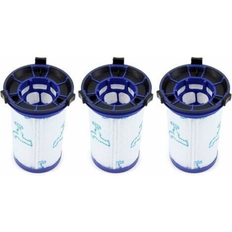 Lot de 3 Filtre de remplacement pour Rowenta Air Force 360 / X-Pert Essential 260 Aspirateur sans fil RH9037 RH9038 RH9039 RH9051 RH9057 RH9079 RH9081 RH9086 (Alternative au ZR009001)