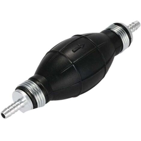 8mm Poire D'Amorcage Carburant Pompe à Main Inline Bateaux Alliage Gasoil Essence Diesel Pump,Universelle Pump Essence,Huile, Eau,Pompe de transfert de carburant,Automobile,Jardin Pompe
