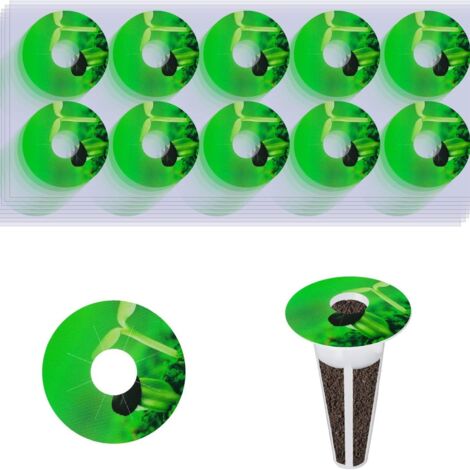 120 étiquettes autocollantes pour la croissance des plantes, idéales pour les paniers de culture hydroponiques, les semis et les godets de jardin. Ces étiquettes facilitent l'identification et le suiv (1/5)