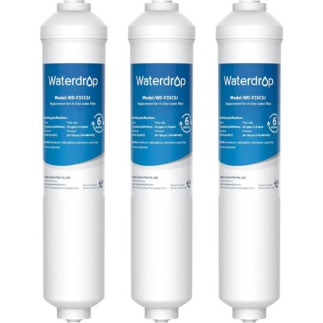 Filtre à eau pour réfrigérateur Samsung – Charbon actif 0,5 micron – Remplacement DA29-10105J – Installation sans outil - DA99-02131B