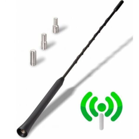 23CM Antenne Voiture Puissante - Antenne Radio Voiture Universelle pour Tous Les Modèles de Voiture - Antenne d'autoradio avec Réception Dab FM de Haute Qualité - Antenne Toit Voiture (1/5)