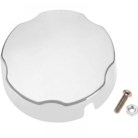 Bouton de vidange baignoire escamotable – Finition chromée – Plastique résistant – Forme ronde – Installation facile à visser