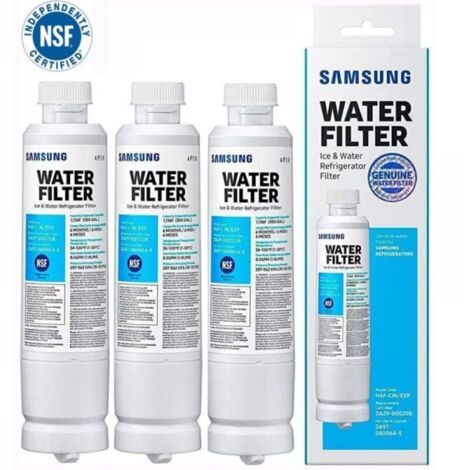 Filtre à eau adapté pour Samsung DA29-00020B/HAF-CIN/EXP, 3 pièces, élément filtrant, filtre à eau pour réfrigérateur
