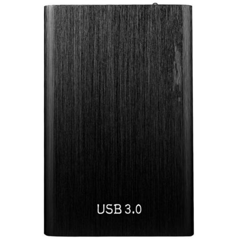 Disque dur externe portable SATA HDD 1 To USB 3.0 Transferts de fichiers ultra-rapides