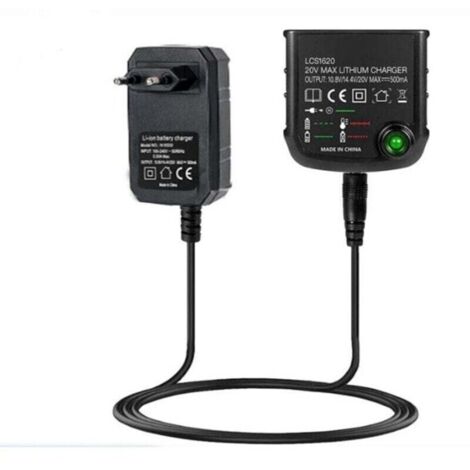 Chargeur de Rechange Compatible avec Black & Decker 12 V -18 V Nicad Nimh Batterie LCS1620