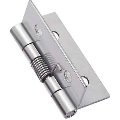 Charnières à ressort automatique 4 pièces – Acier inoxydable 304 – Résistantes à la corrosion – Pour portes invisibles – Dimensions 38x32mm (1/5)