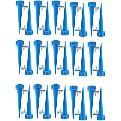 Goutte à Goutte Bouteille, Irrigation Goutte à Goutte Bouteille, Arroseur Automatique Plantes, Arrosage Goutte a Goutte, avec Vannes de Régulation, pour Jardin Maison Intérieur Extérieur,75g