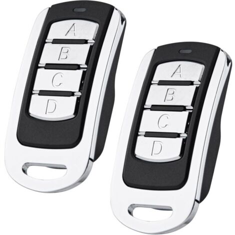 Lot de 2 ouvre-porte de garage 868 MHz pour émetteur portatif Hörmann HSM4 HSE4 SE2 HSM4 Compatible avec l'émetteur manuel Marantec Digital D302 D304 D384 Compatible avec l'émetteur manuel Berner (1/4)
