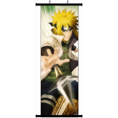 Poster Naruto, grand poster BD, Naruto Itachi Uchiha, décoration murale tissu, 90 x 30 cm (1/2)