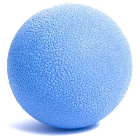 Handoefenballen Siliconen knijp-stressbal Massagetherapie Gripbal voor hand-vingerkrachtoefening Stressverlichting (blauw) (1/3)