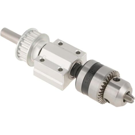 Perceuse De Table Broche Non Alimentée, 1,5-10 mm B12 broche haute précision non lubrifiée Mandrin de perceuse d'établi Adaptateur convertisseur pour perceuses d'établi et perceuses DIY (1/5)