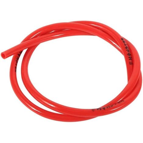 Samfox Tuyau de Conduite de Carburant D'essence de Samfox, Tuyau de Carburant D'essence de 1 M pour Le Vélo de Pit de Saleté de Moto(rouge) (1/2)