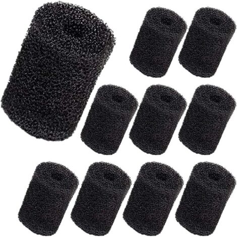 10 pièces de rechange pour brosse de queue Polaris pour nettoyeur de piscine Vac-Sweep : buse de tuyau – Compatible avec les modèles 180, 280, 360, 380, 480 et 3900  mousse à l’extrémité du tuyau