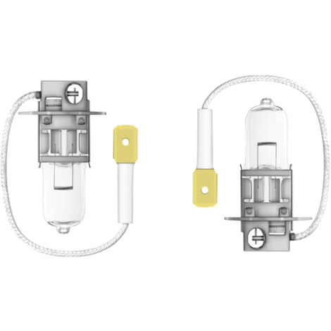 2 Ampoules de Phare de Voiture NIGHT BREAKER LASER H3 - Osram - Halogène 12V (1/10)