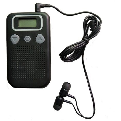 Coocheer – Amplificateur auditif personnel léger – Amplification ≥30 dB – Puissance sonore 110 dB – Réduction du bruit de fond – 15 niveaux de volume