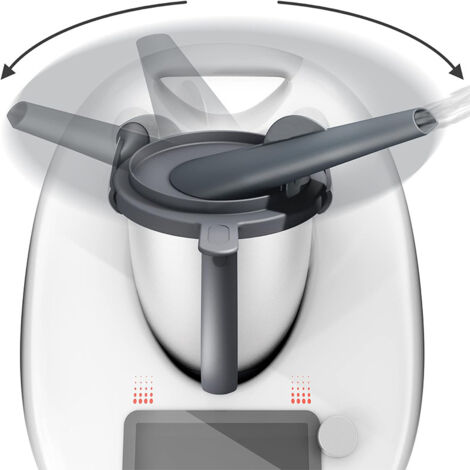 Conduit de vapeur compatible avec Thermomix TM5, TM6 et TM Friend, avec protection contre les débordements de vapeur, accessoire de cheminée, protection pour meubles et hotte aspirante.