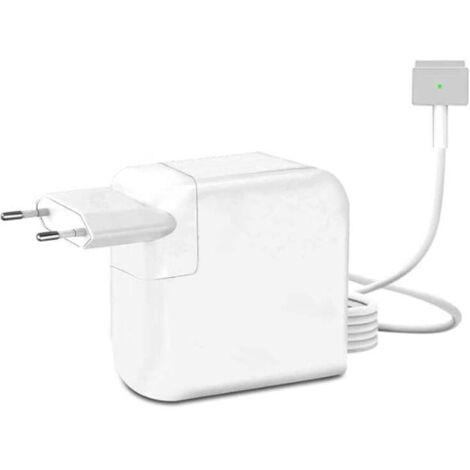 Chargeur T-Tip 45W/60W pour MacBook Pro et Air 11'/13' – Entrée CA 100-240V – Sortie DC 16,5V 3,65A – Protection surintensité et surcharge - MD662 (1/2)
