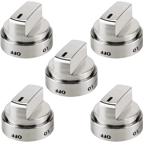 Lot de 5 boutons de rechange pour cuisinière à gaz LG LRG3036ST, LRG3095ST, LRG3091ST, LRG3093ST, LRG3035ST, LDG3036ST. Garantie : 3 ans. (1/5)