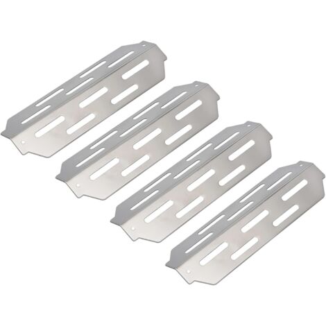 Déflecteur de chaleur 304 pour Weber Genesis II 410, plaque chauffante 12,5" pour Weber GS4 Genesis II/LX séries 400, Genesis II E410/S410, II E435/S435, II LX S40/E40, II LX SE44 0 pour Weber 66041, (1/5)