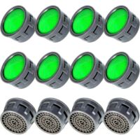 12 Pièces Aérateurs de Robinet Aérateurs de Robinet d’Eau Limiteur de Débit de Robinet Insert de Pièces De Rechange Aérateurs pour Salle de Bain ou Cuisine