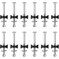 Lot de 12 vis de trampoline, fixation pour trampoline de jardin, acier galvanisé, pour grand trampoline et petit trampoline