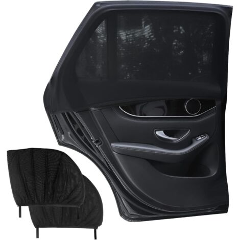 Pare Soleil Voiture bébé Chaussette Voiture Soleil par Bloquer Les Rayons UV Protégez Votre Enfant et Animaux Compatibles avec la Plupart des Véhicules 2 Pièces (XL) (1/5)