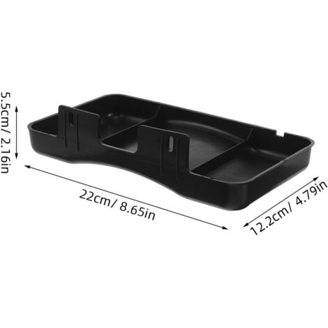 Bac de Récupération des Condensats du Compresseur pour Réfrigérateur, Bac D'évaporation en Plastique Résistant, Modèle à Vis N°5, Plateau de Dégivrage Compatible Réfrigérateurs (1/4)