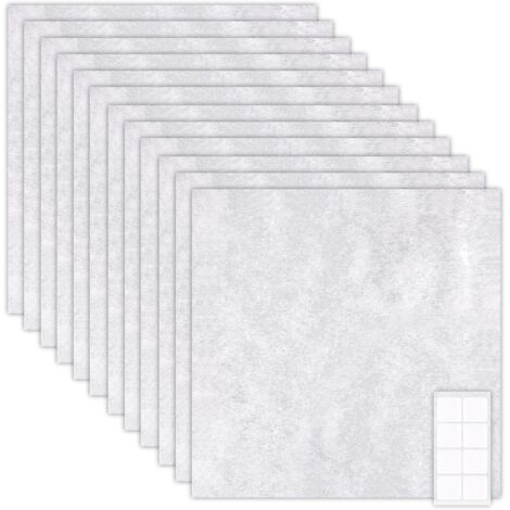 Lot de 12 Filtre Hotte, Filtre Hotte Aspirante Universel, Filtre de Hotte DéCoupable Anti-Graisse, 43x45cm, Absorbe Vapeur et Fumée Odeur, Excellente Filtration (1/5)