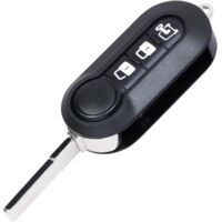 Coque Clé Fiat, pour Peugeot Boxer Citroen Jumper Fiat Ducato Ford KA Vauxhall Combo, Boitier Clé Ducato, Clef Peugeot Boxer - 3 Boutons