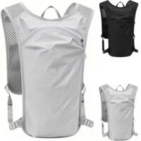 Gilet de course pour homme et femme - Ultra léger - Gilet d'hydratation réglable - Sac à dos d'hydratation - Accessoire pour la course à pied, le jogging, le trail